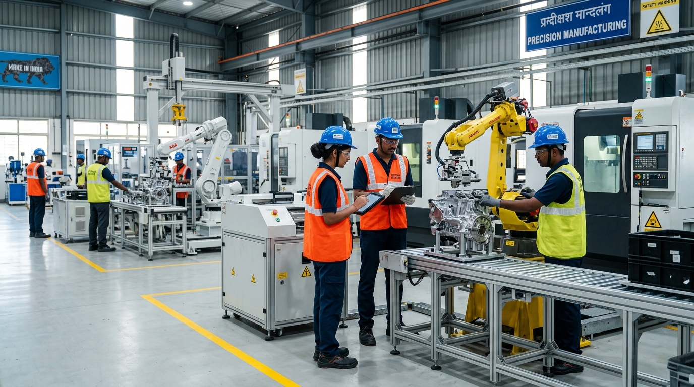 Industrial Manufacturing Floor